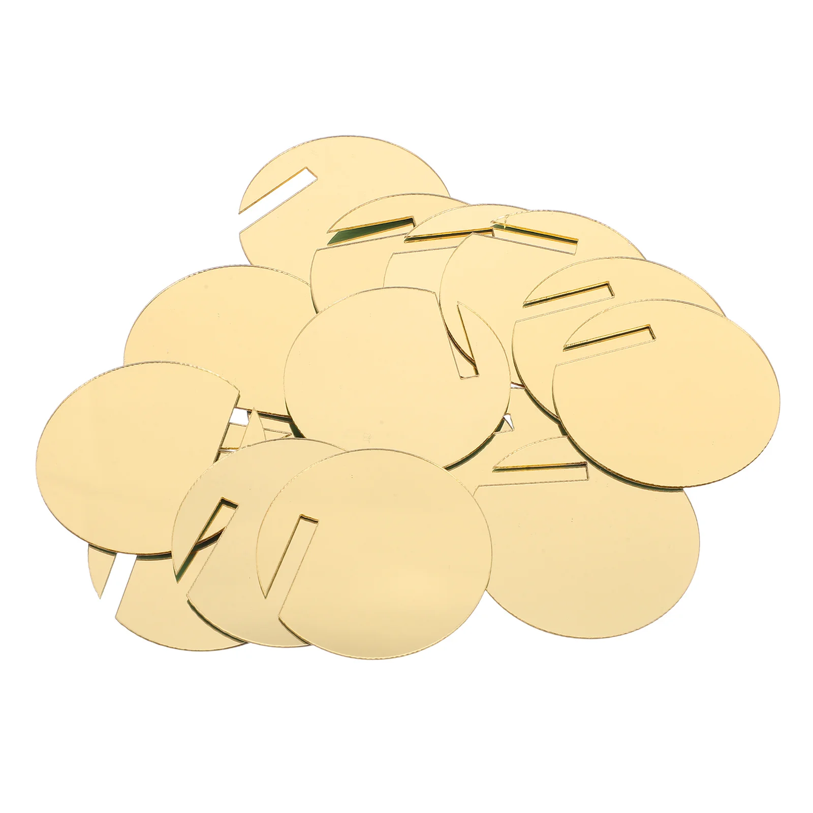 180 قطعة من علامات المشروبات المستديرة من الأكريليك، قابلة لإعادة الاستخدام، علامات مشروبات الحفلات، خفيفة الوزن ومقاومة للكسر