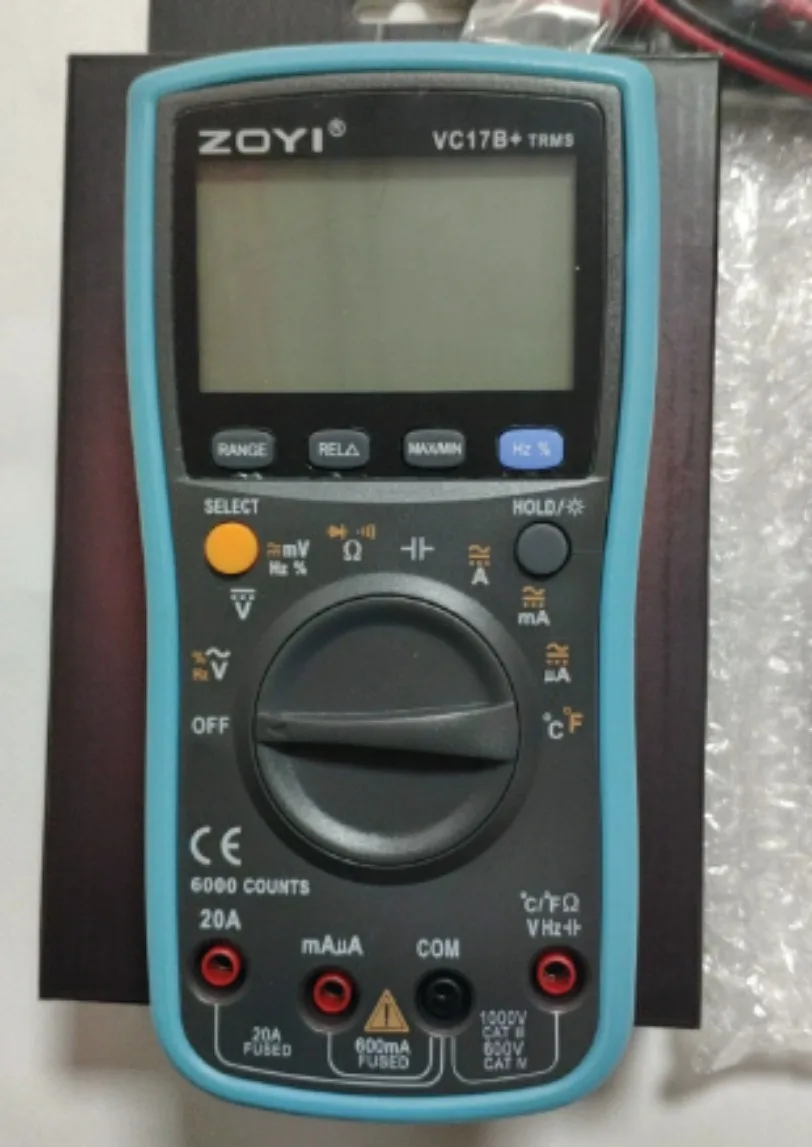 1pc ZOYI ZT-17B+high-precision automatic range digital multimeter*SY