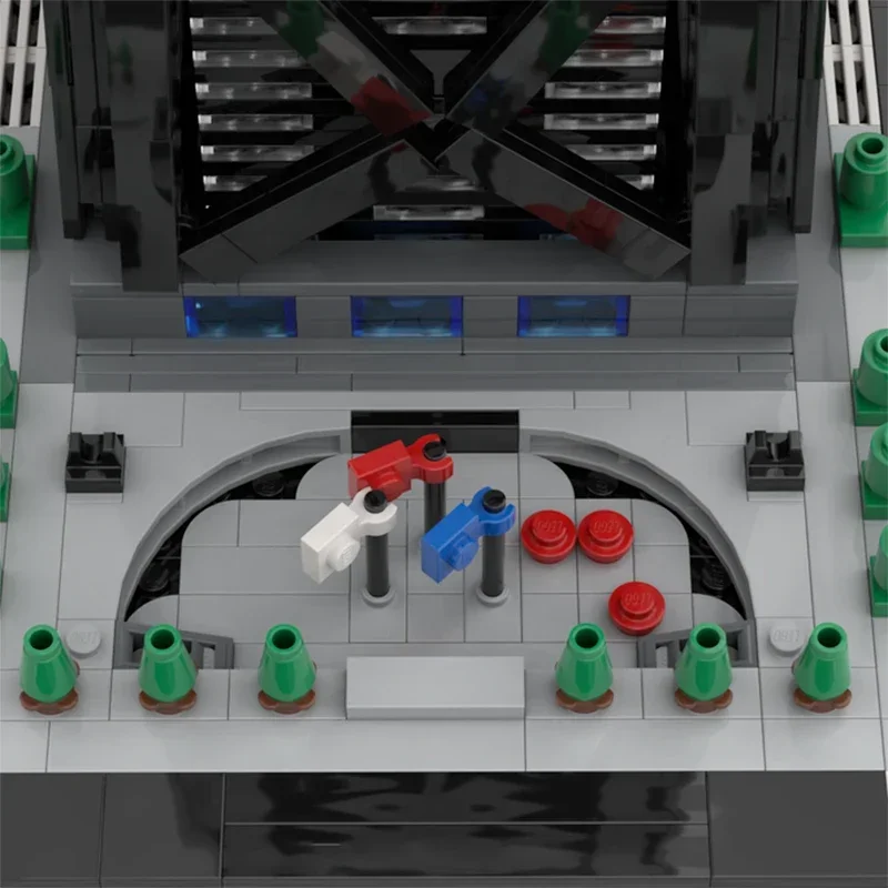 시티 스트리트 뷰 모델 Moc 빌딩 브릭, 존 핸콕 센터 VER 2 1:650 기술 블록 선물, 크리스마스 장난감 DIY 세트 조립