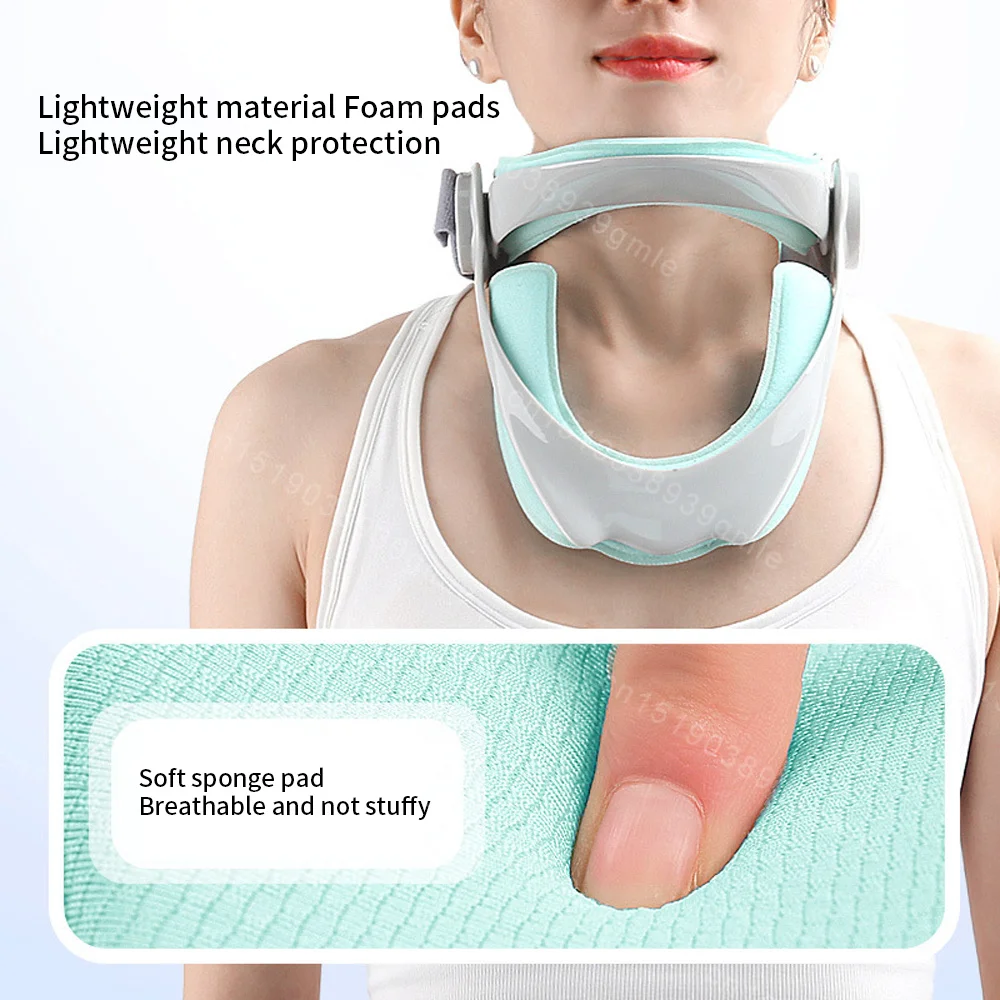 Neck Traction Device Cervical Vertebra Tractor Support Neck Stretcher Posture Corrector Cervical Collar Stretch Neck Care Tool