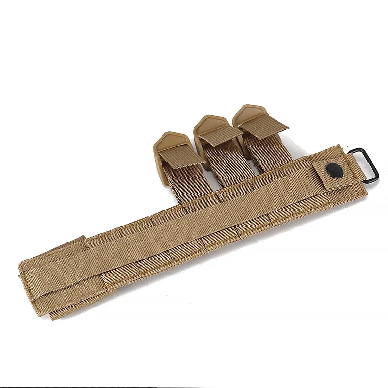 Outdoor Tactical Knife Sheath Pendant  Adapter Attachment Pack Rucksack Cinch Fasten Strap Molle Accessories Tool Fixed Rope