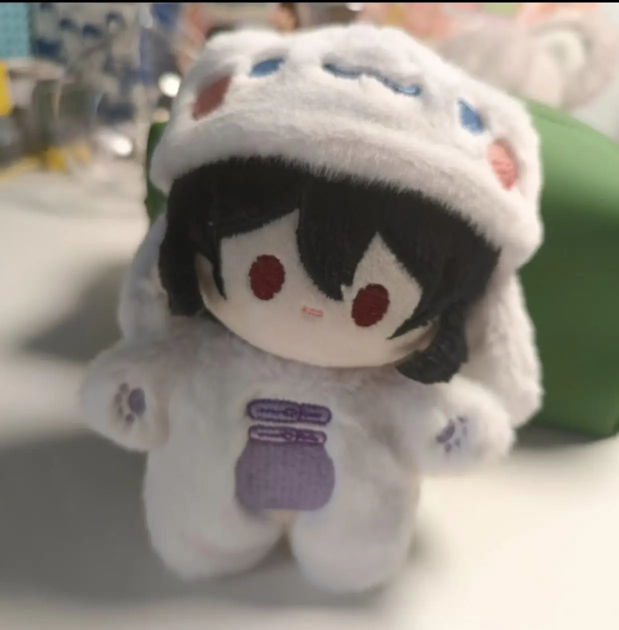 Bungou الكلاب الضالة Gogol Dostoevsk أفخم المفاتيح أنيمي الشكل محشوة دمية حقيبة قلادة تأثيري الزي ملحق فستان لعبة #2