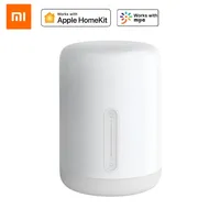 Xiaomi Mijia Bedside Lamp 2 Smart Table LED Night Light Colorful 400 Lumens Bluetooth WiFi Touch Control for Apple HomeKit Siri