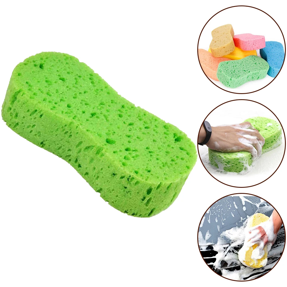 Car Wash Sponge Block Pad Remove Contaminants Before Polisher Wax For Car Care Wash Accessories Random Color Car Cleaning Tools