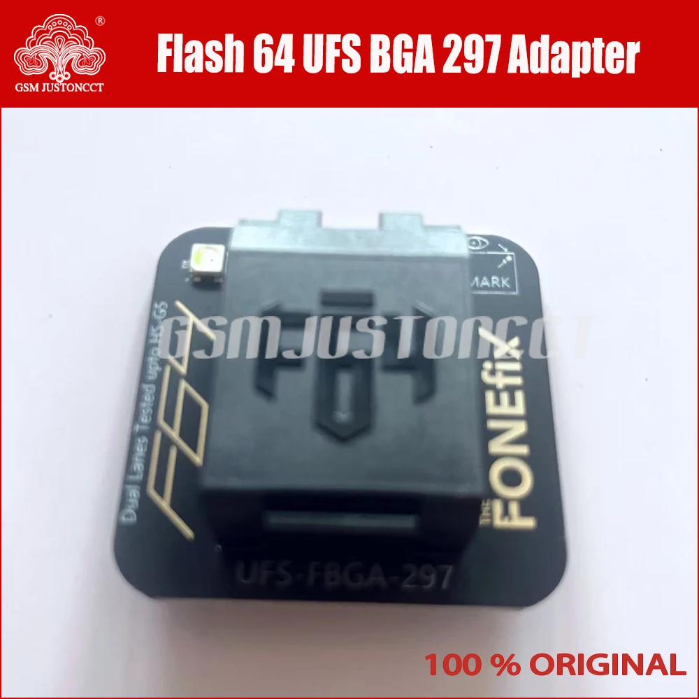 Latest Version F64 Flash 64 Ultra lite Box UFS BGA 297 Socket Adapter