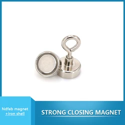 D20 D25 D48 Round Strong Fishing Magnet Salvage D32 Disc Permanent Rare Earth Neodymium Magnet D36 D55 D60