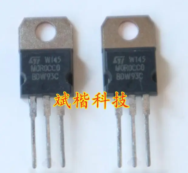 10PCS/LOT  BDW93C BDW94C Darlington transistor TO-220