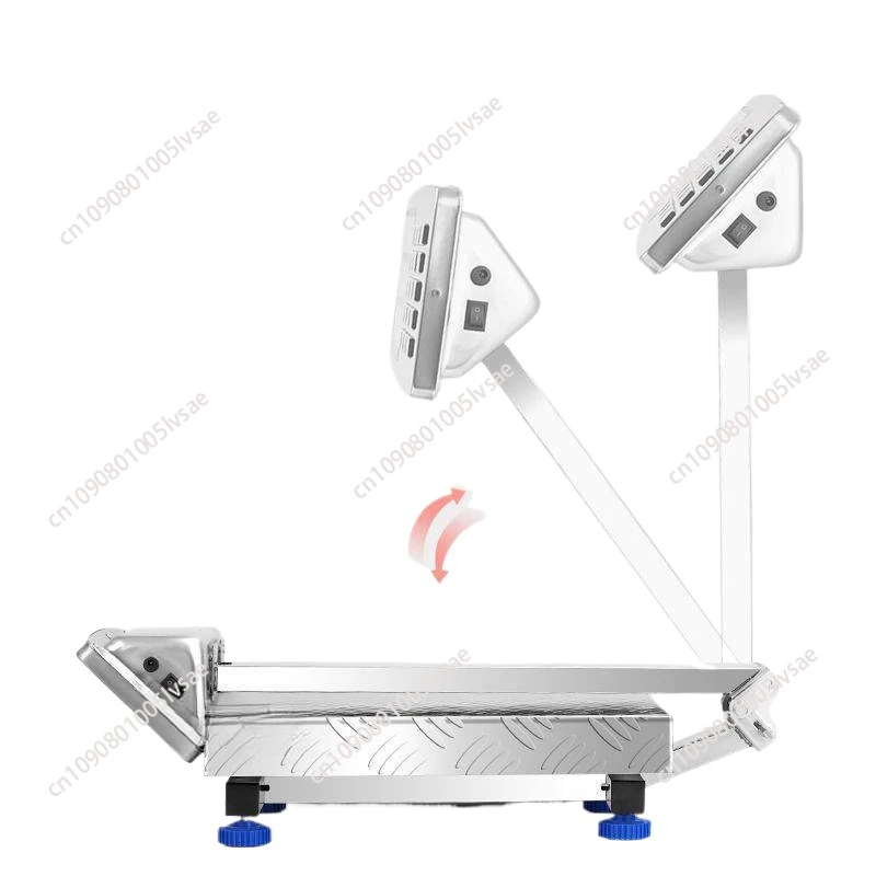 Stainless steel waterproof folding table scale 150kg commercial electronic scale 100kg commercial scale