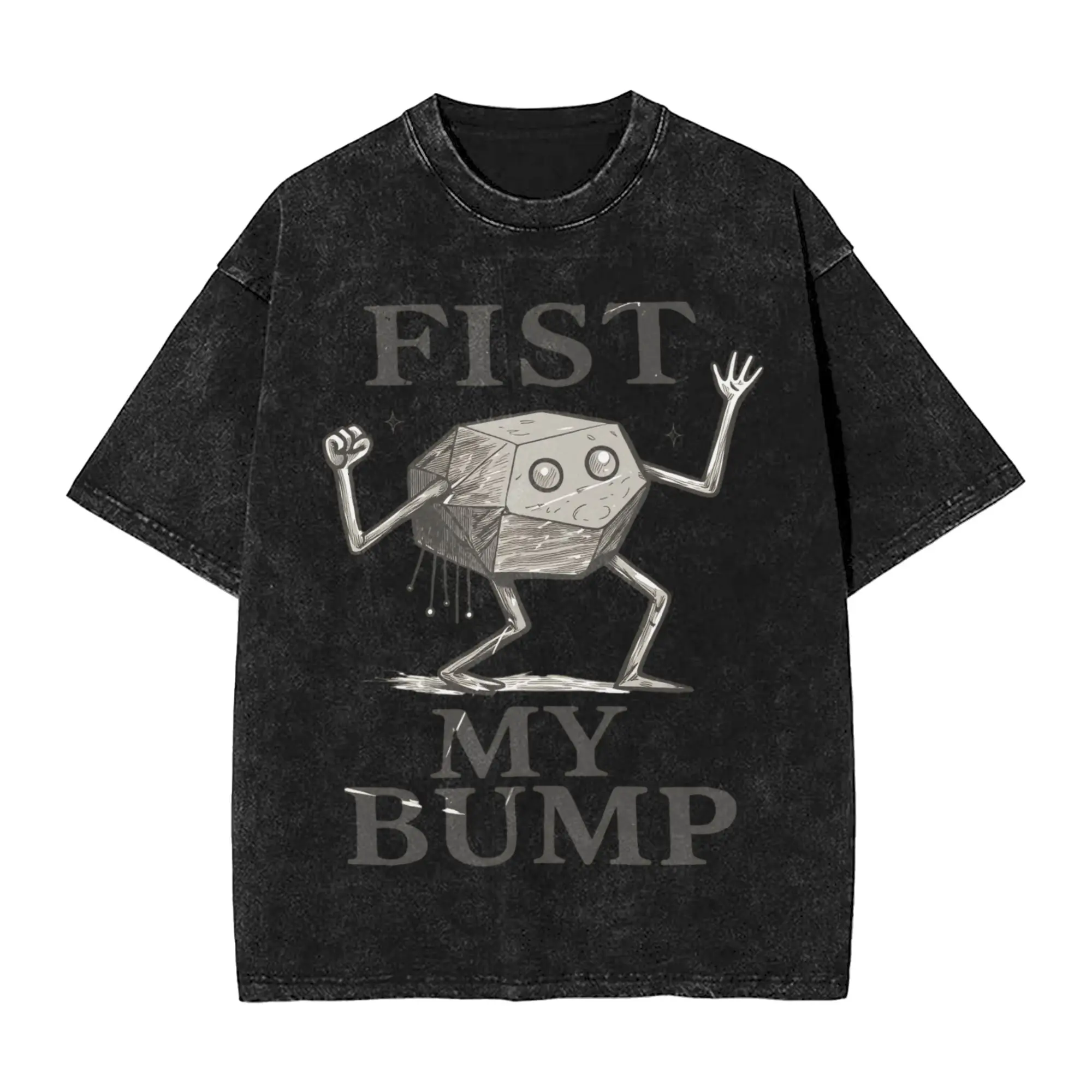 Fist My Bump 2026 T-Shirt Summer Project Hail Mary Y2K Retro T Shirts Casual Hip Hop Tee Shirt For Couple Short Sleeve Top Tees