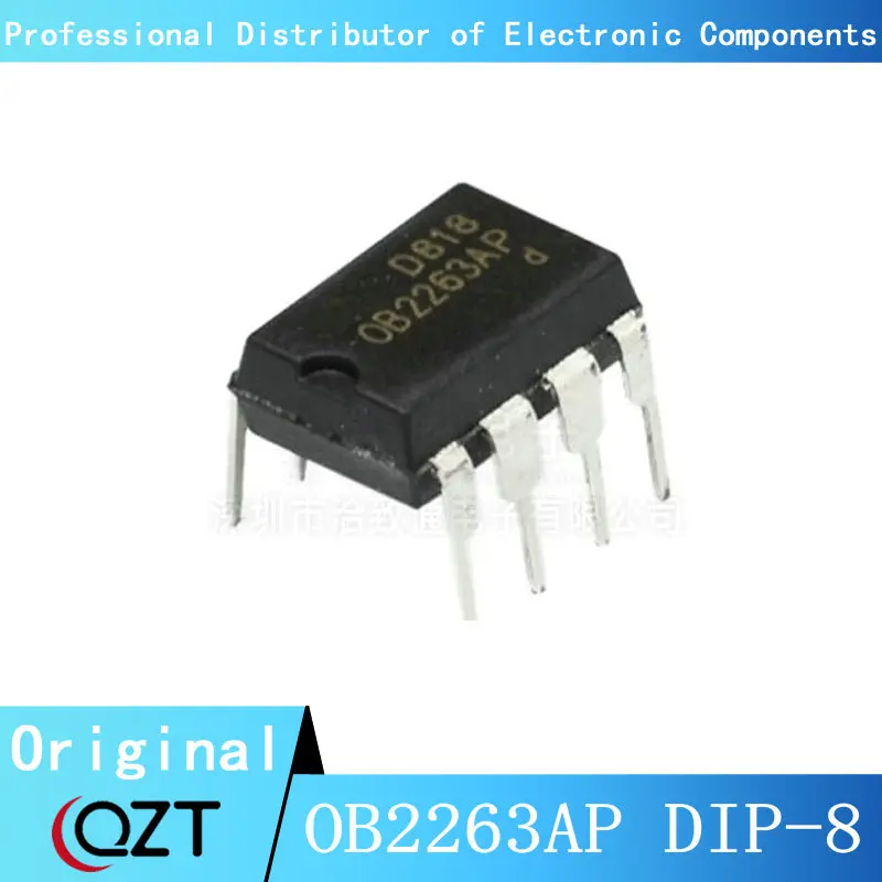 10 개/몫 OB2263AP DIP OB2263 OB2263A 2263AP DIP-8 칩 새로운 스팟