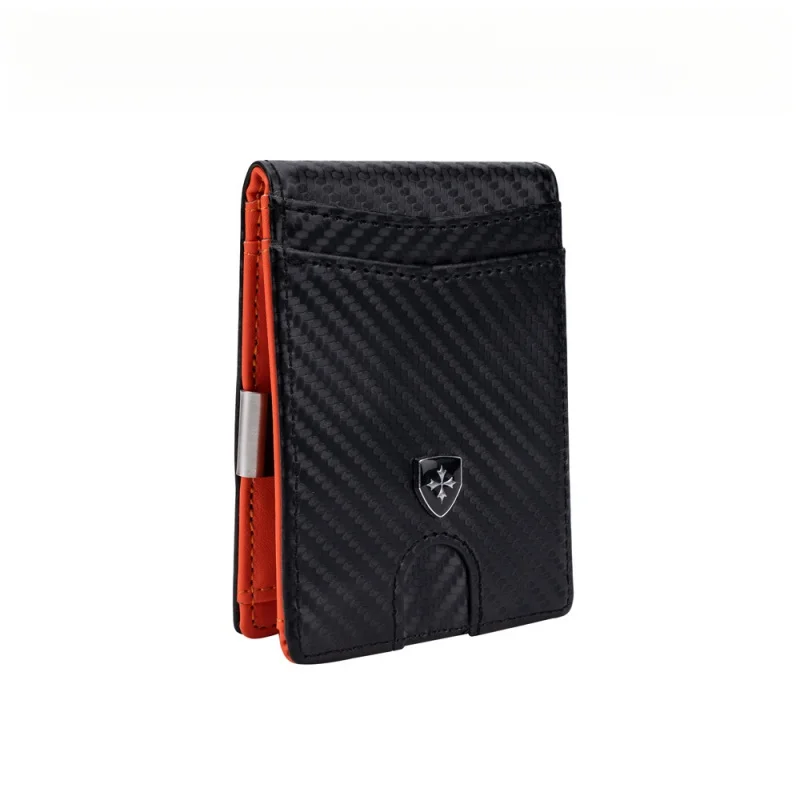 

Men wallet PU leather casual multi slot card clip card holder men purse short male fold wallets RFID card bag