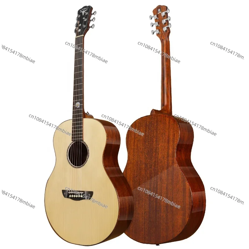 OEM Semi Acoustic DS-Chuju Inlay Daisy Guitar 39 Inch Gitara 6 Strings Acoustic Guitar with Bag Suitable As A Gift