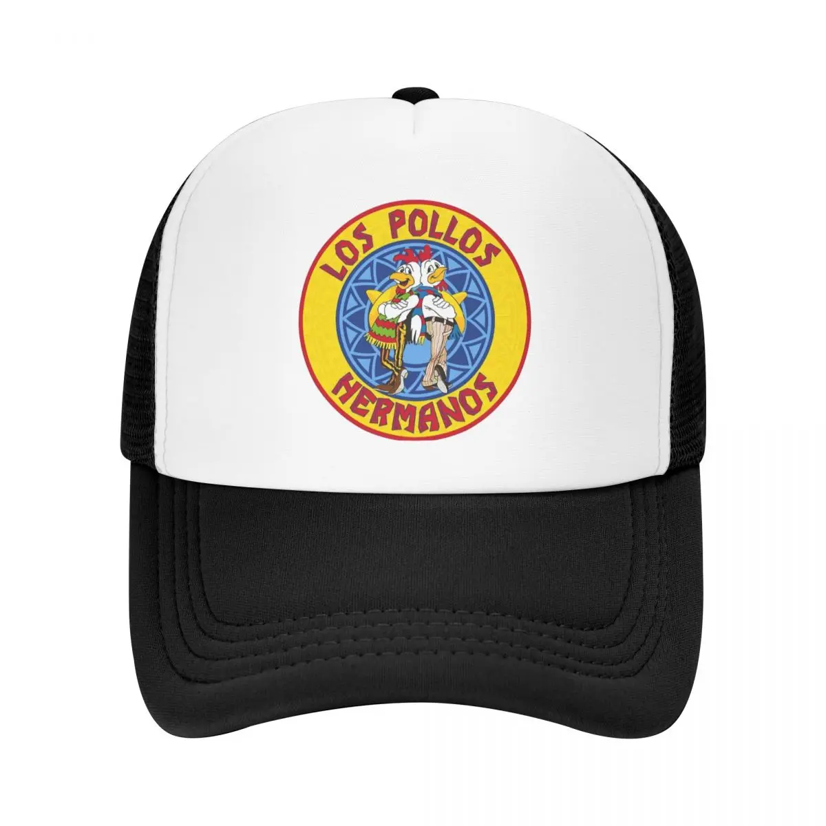 Los Pollos Hermanos Chicken Trucker Hat Men Hip-Hop Breaking Bad Hat Sun Caps Dad Hat Snapback Caps Mesh Baseball Caps Summer