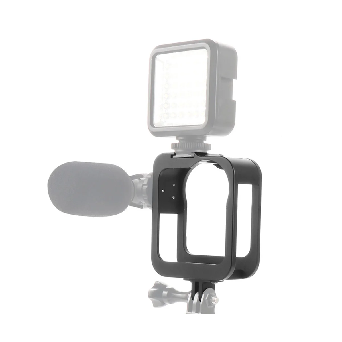 VR كاميرا بانورامية قفص مع الحذاء البارد جبل ، غطاء واقي قابل للإزالة ، ماكس الإطار ، قضية الإفراج السريع ، ماكس