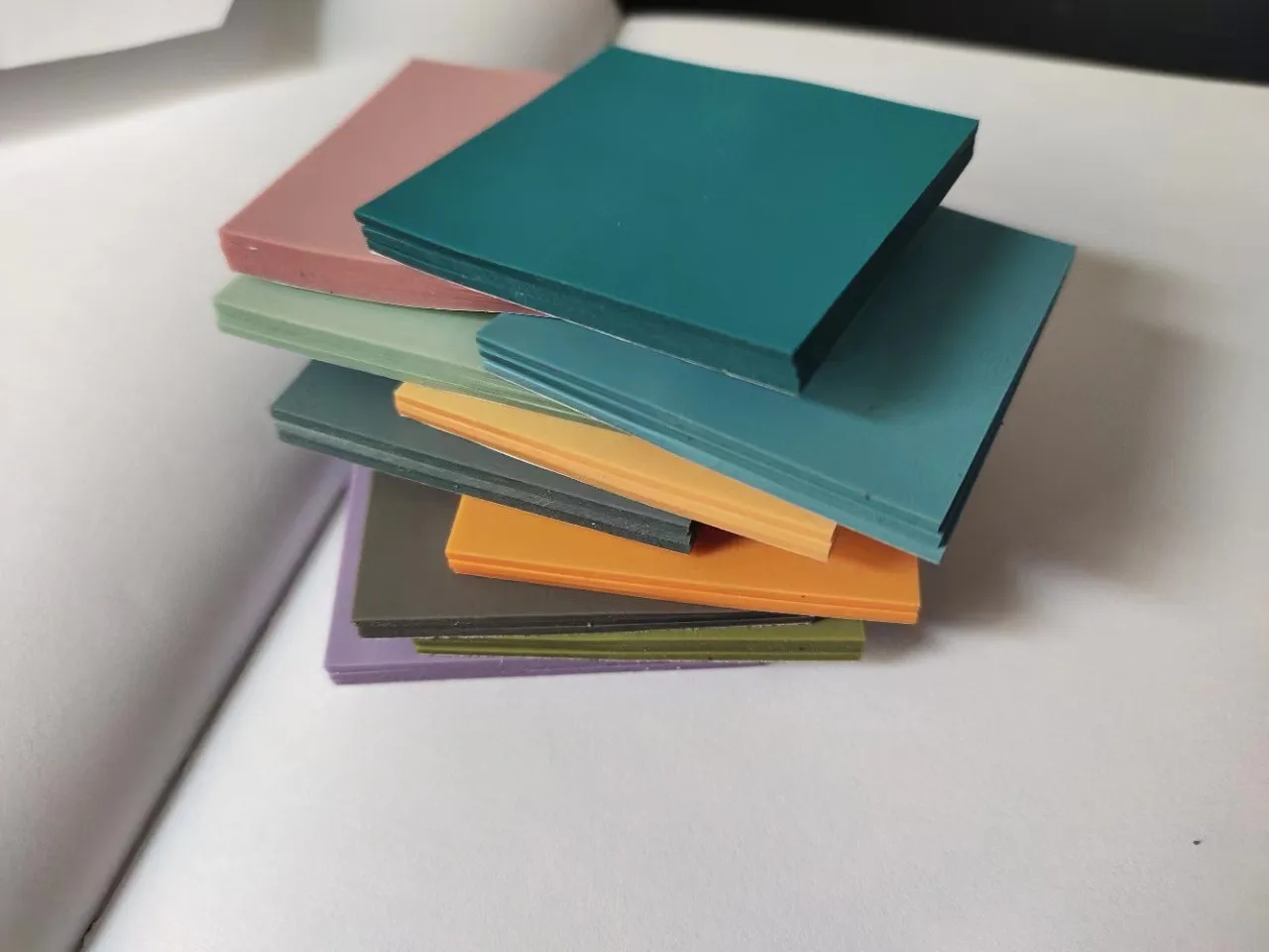 50 sheets Mini Transparent Notes Waterproof Color Morandi Antique Student Key Message Index Sticker School Office Stationery