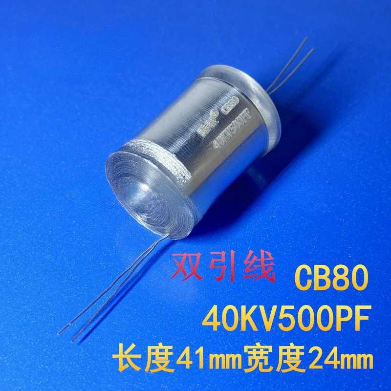 

1PCS 40kv500pf CB80 500PF 40KV 501k 40kv High Voltage Thin Film Capacitor Filter Voltage Doubling Pulse