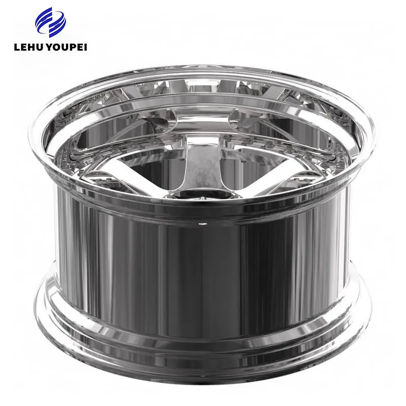 18-22 Inch 5x114.3/5x120 3PCS Silver Chrome Multi-Spoke Forged Car Rims