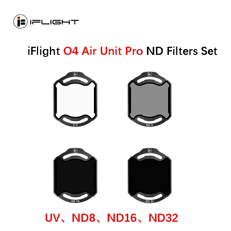 

Набор фильтров воздушного блока iFlight O4 ND для воздушного блока DJI O4 Pro УФ-фильтр ND8 ND16 ND32 Новый