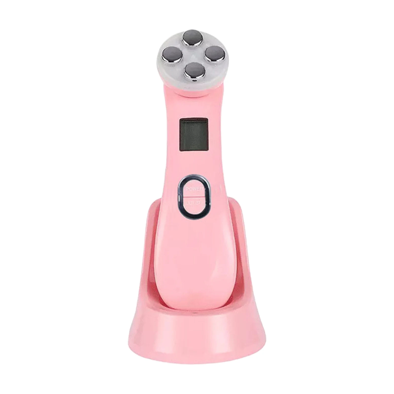 5 in 1 Facial Micro Current RF Radio Frequency LED Photon Face Lifting Tighten Wrinkle Removal Skincare Face Massager