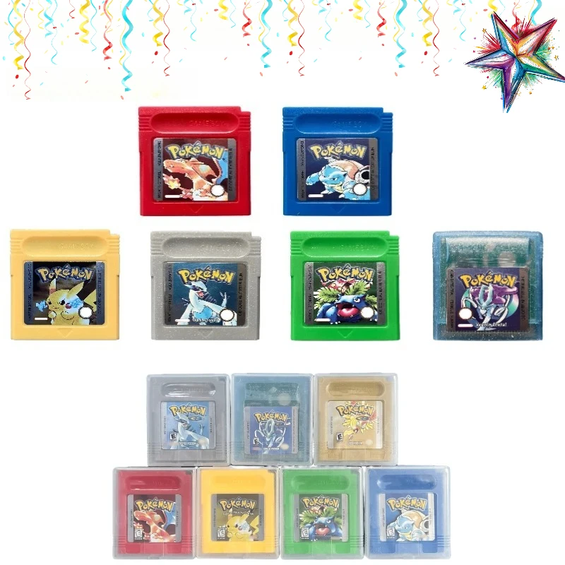 

Best Seller 16Bit Game Cartridge for GBC USA Version Language | High-Quality Video Game Card -gift for Children