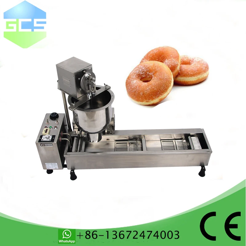 With 3 Different Molds Automatic Production Doughnut Maker Commercial Electric Donut Maker Stainless Steel Donut Making Machine