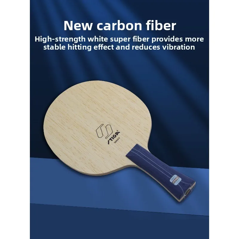 Stiga Strong Carbon Ola Mixed Carbon Table Tennis Bottom Plate Racet Cyber Hexagonal