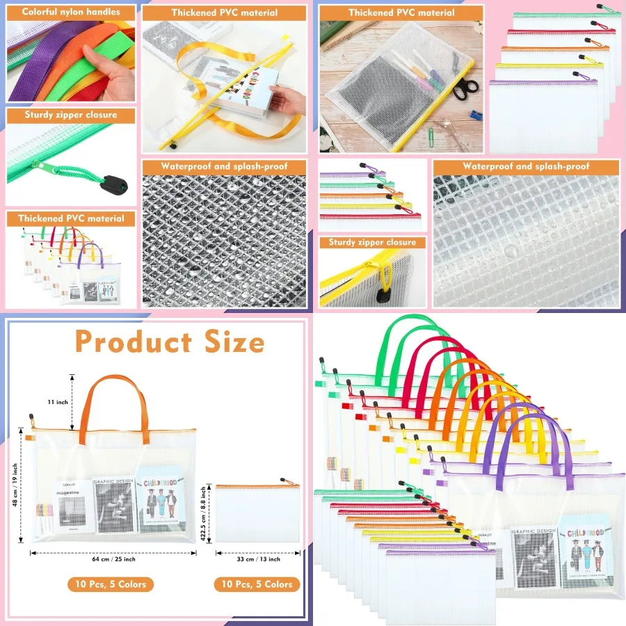 colarr-bolsa-de-portafolio-de-arte-de-20-piezas-a-granel-incluye-paquete-de-10-almacenamiento-de-carteles-impermeable-de-19-x-25-con-mango-de-cremallera-para-exhibicion-de-obras-de-arte-a