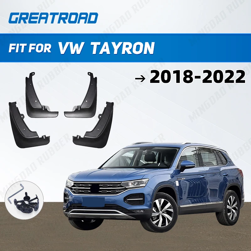 

For Volkswagen Tayron 2018-2022 2019 2021 Fender Mudflaps Splash Guards Mudguards Mud Flaps car Accessories