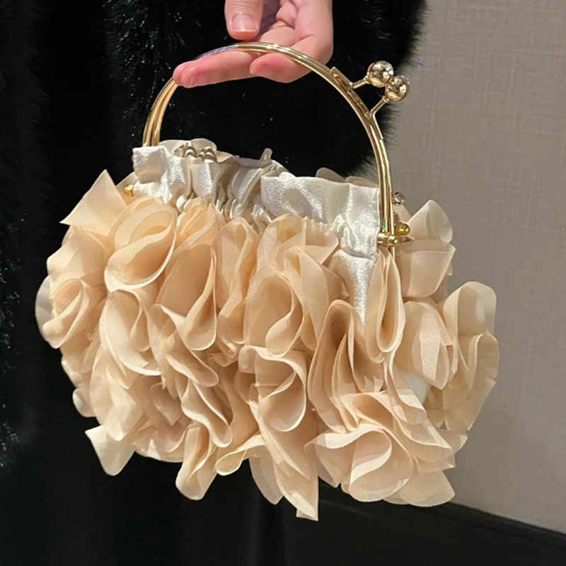 

Fairy Flower Women's Bag Fashion Banquet Bag Dress Women Handbag with Cheongsam Evening Party Bag