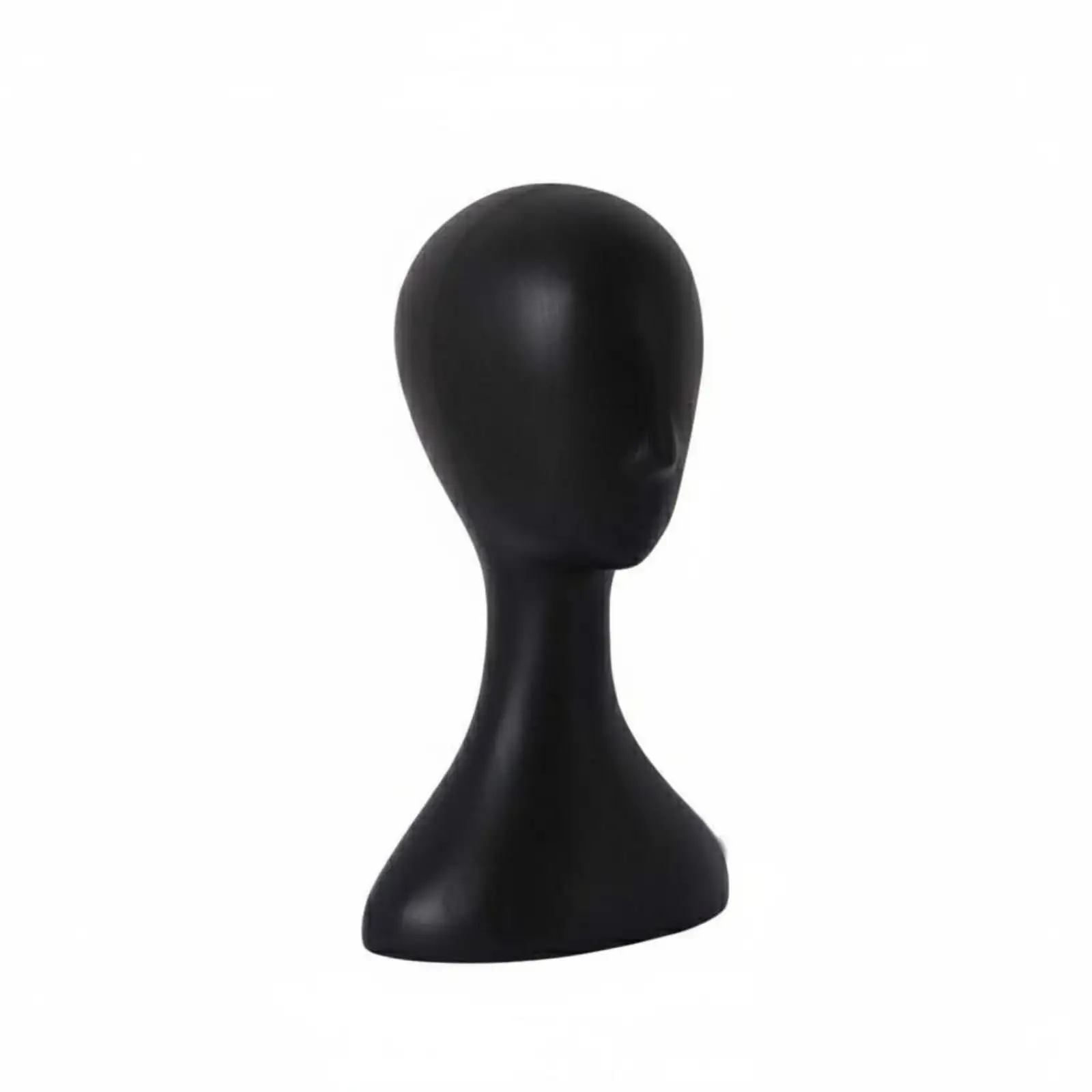 Abstract Mannequin Head Featureless Face Jewelry Display Bust Polished