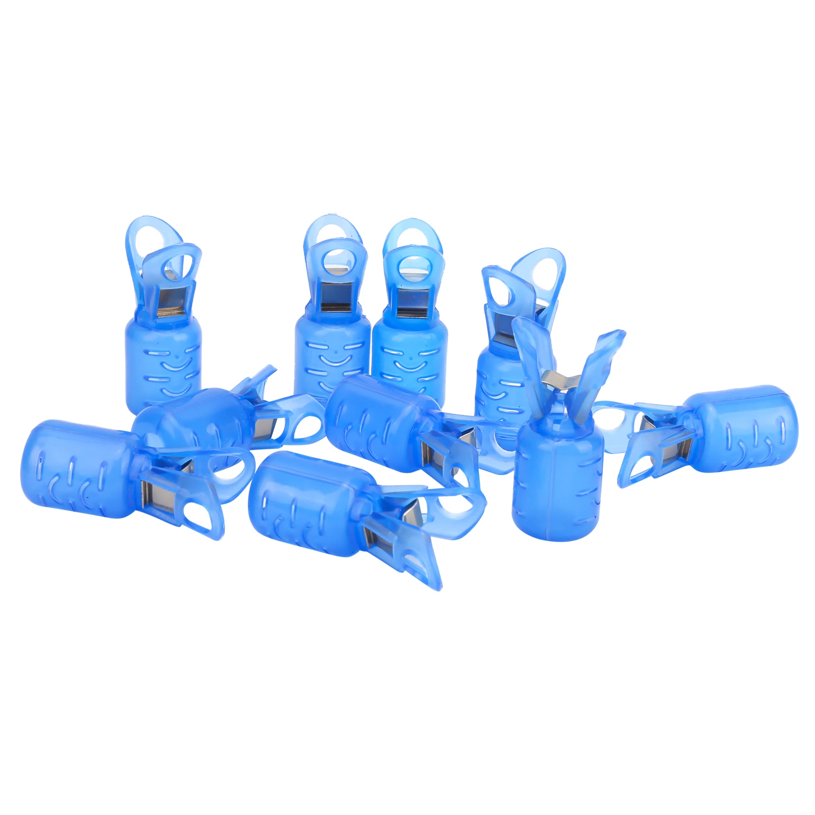 10 STKS EVA Vishaak Cover Inktvis Jig Haak Protector Case Visgerei Dozen Gereedschap