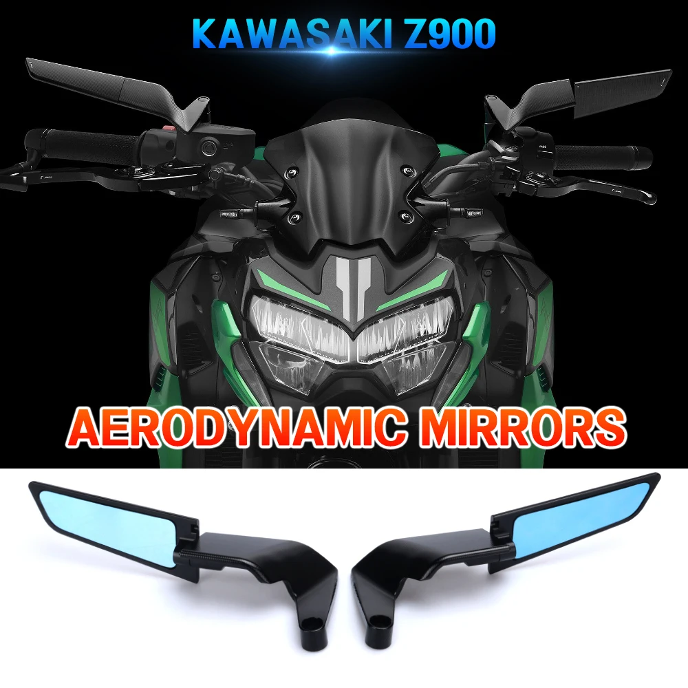 Motorcycle Modified Mirror Fixed Wing for BMW S1000R Ducati V4 950 KTM790 Kawasaki Z900 Modified Fixed Wing Rearview