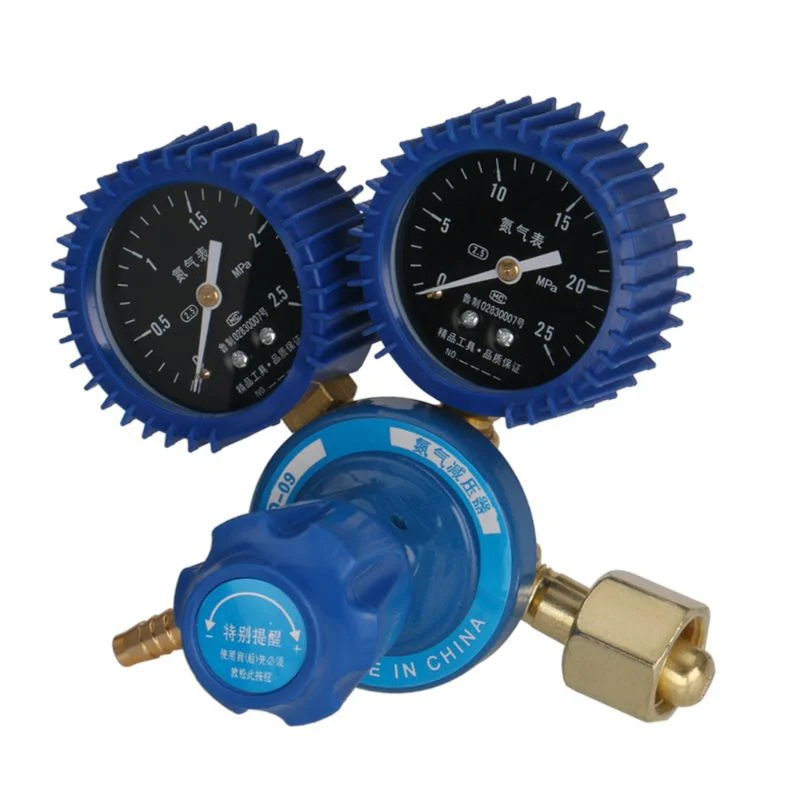 YQD-09 Shockproof Nitrogen Pressure Reducer Regulating Valve Gauge Regulator, Gas Cylinder Pointer
