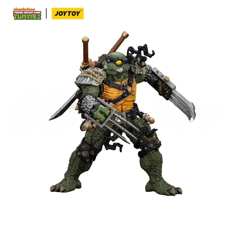Figurka akcji JOYTOY 1/18 Żółwie Slash Tokka dostępna od ręki, zabawka kolekcjonerska, model dekoracyjny