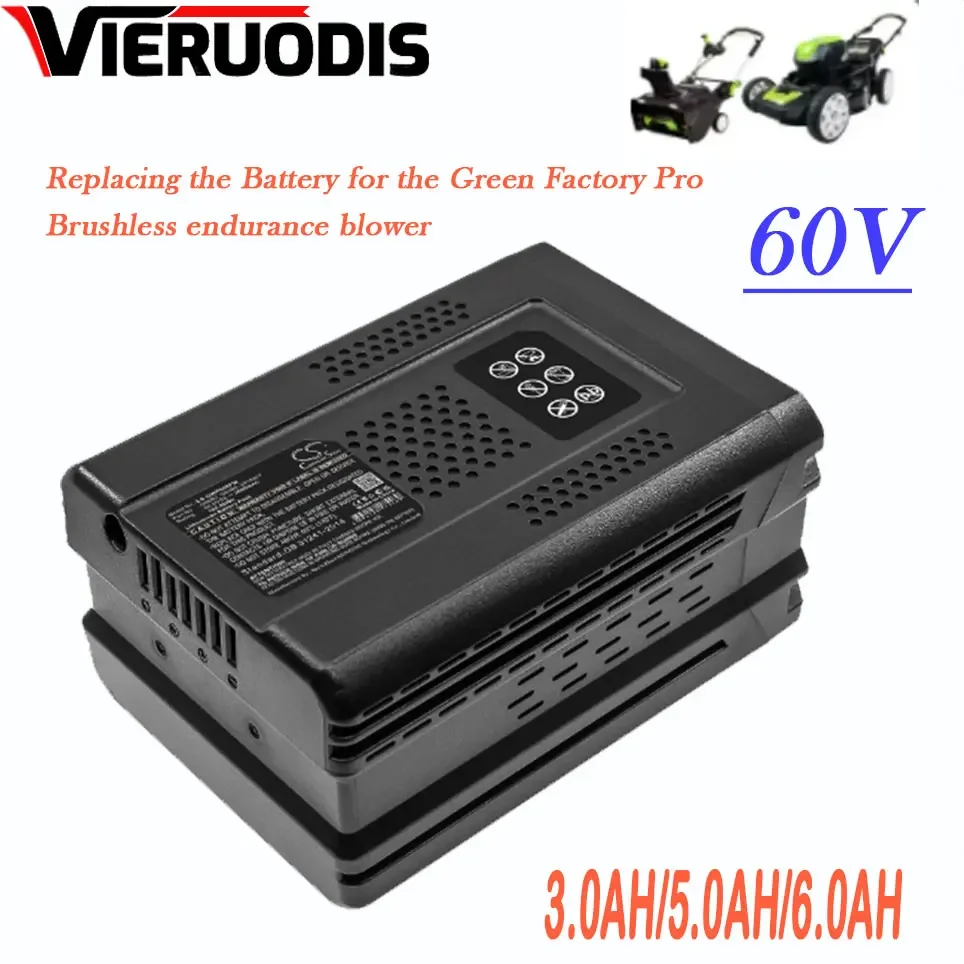 For Greenworks 24V 40V 60V 80V 82V BLF442 CSC404 CSF401/405 82CS27 82CS34 82BH22 82BD250 Power Tool Battery