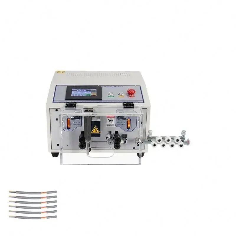 

PFL-02S High Efficiently 0.1-4mm2 Ultra-short Wire Cutting And Stripping Machine Cable Wire Stripping Cutting Machine