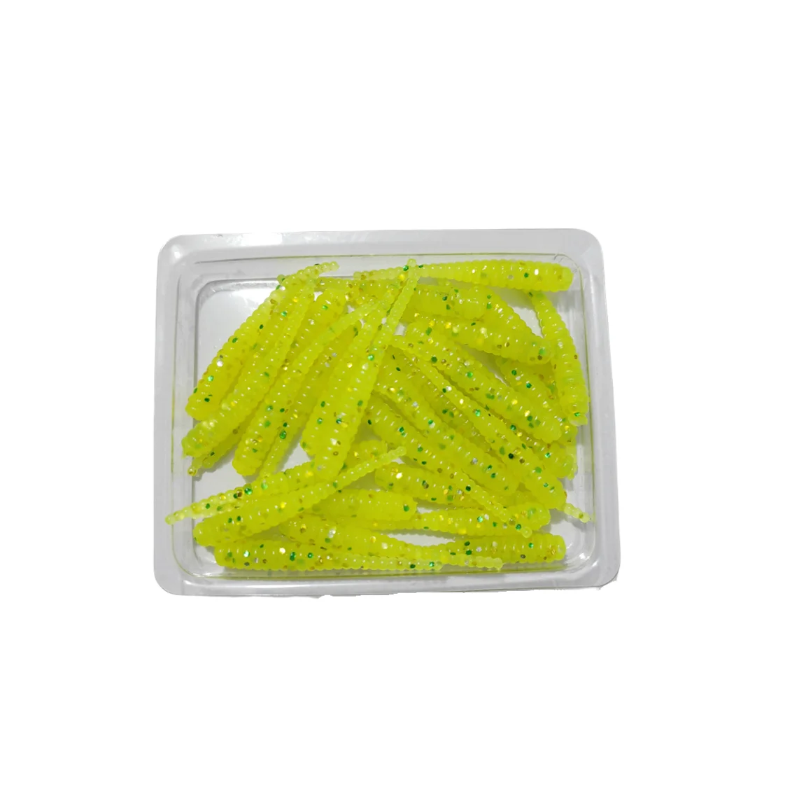 MUKUN Neuer Weichköder 30 Stück Silikonköder 35mm 0,3g Gerader Schwanz Pin Swimbait Wobblers Wurm Bass Karpfen Rockfishing Angelzubehör – Detail 7