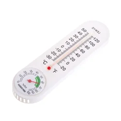 Thermometer Hygrometer Wall Hung Room Electronic Temperature Humidity Meter Gauge For Home Office