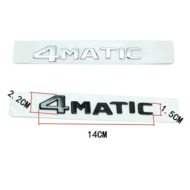 ABS Car Trunk Letters Logo Emblem Badge Decals Sticker For Mercedes Benz R Class R300 R320 R350 R400 R500 R63 W251 Accessories