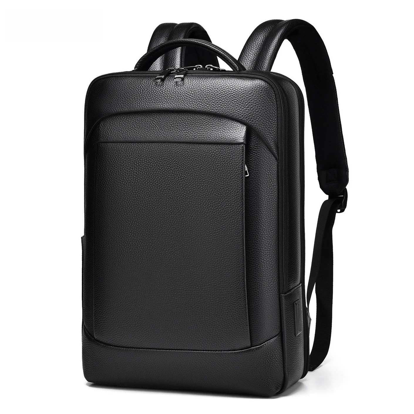 

Men's Leather Double oulder Bag Large Capaci Briti Busin Bapa Travel Cuter Bag Casual Leather Book Bag Trendy