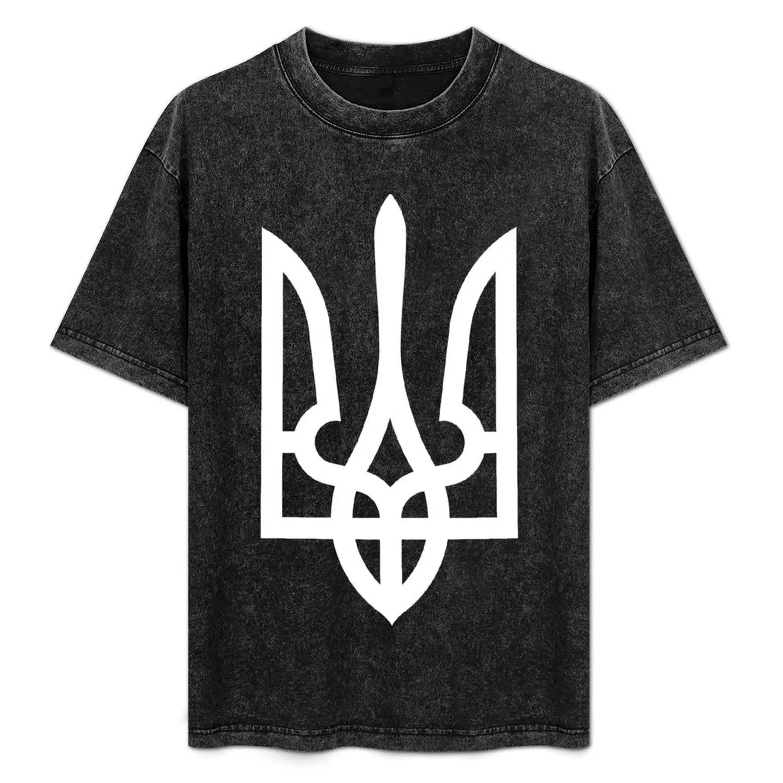

Tryzub (White) T-Shirt Casual Everyday Wear T-Shirt