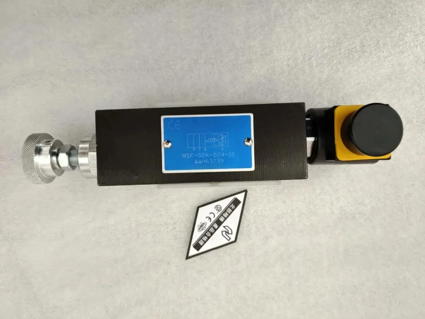 Superimposed hydraulic speed control valve MSF-02A-D24-10 Northman co  Ltd