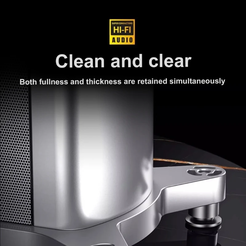 I piedi per altoparlanti antiscip a due lati migliorano le chiarezza e stabilità .066a