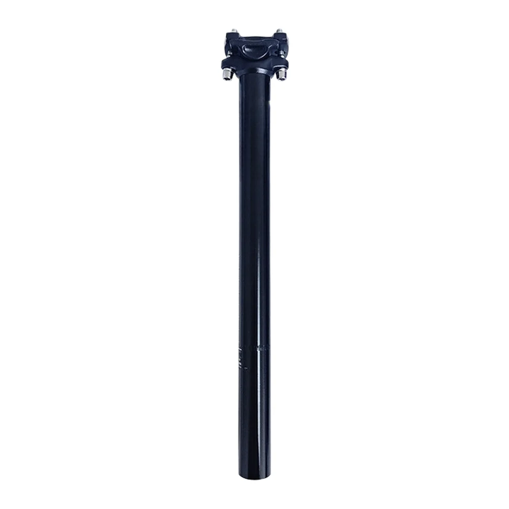Bike Seatpost A6061 Aluminum Alloy 35cm Length Dual Bolt Design for Stability and Easy Saddle Height Adjustment All Common Sizes
