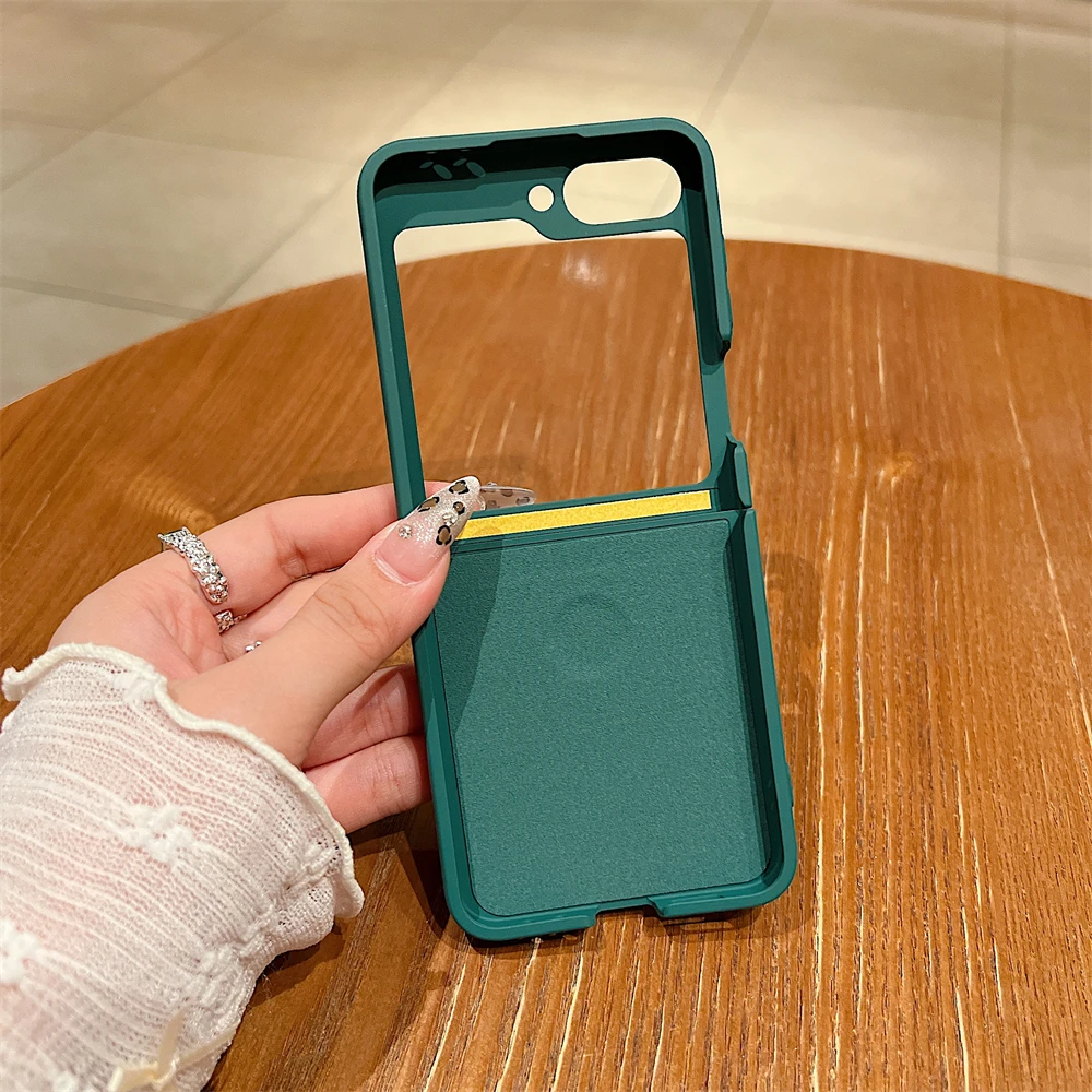 Luxury Official Candy Color Liquid Silicone  Ring Holder Phone Case Samsung Galaxy Z Flip 7 8 6 5 4 3 Shockproof Protect Cover