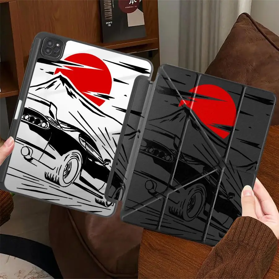 

Holder Cover Tablet Case For iPad Mini 6 7 Air 4 5 M3 M2 1 2 M4 11inch Pro 2025 11th 10th 9th 8th 7th 12.9inch Cartoon