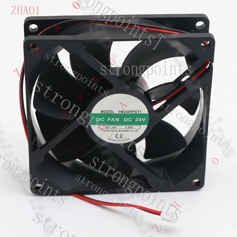 Z   1x for Welding Machine Cooling Fan  YM2409PST1 DC24V 0.35A 9025 90mm*25MM 9CM