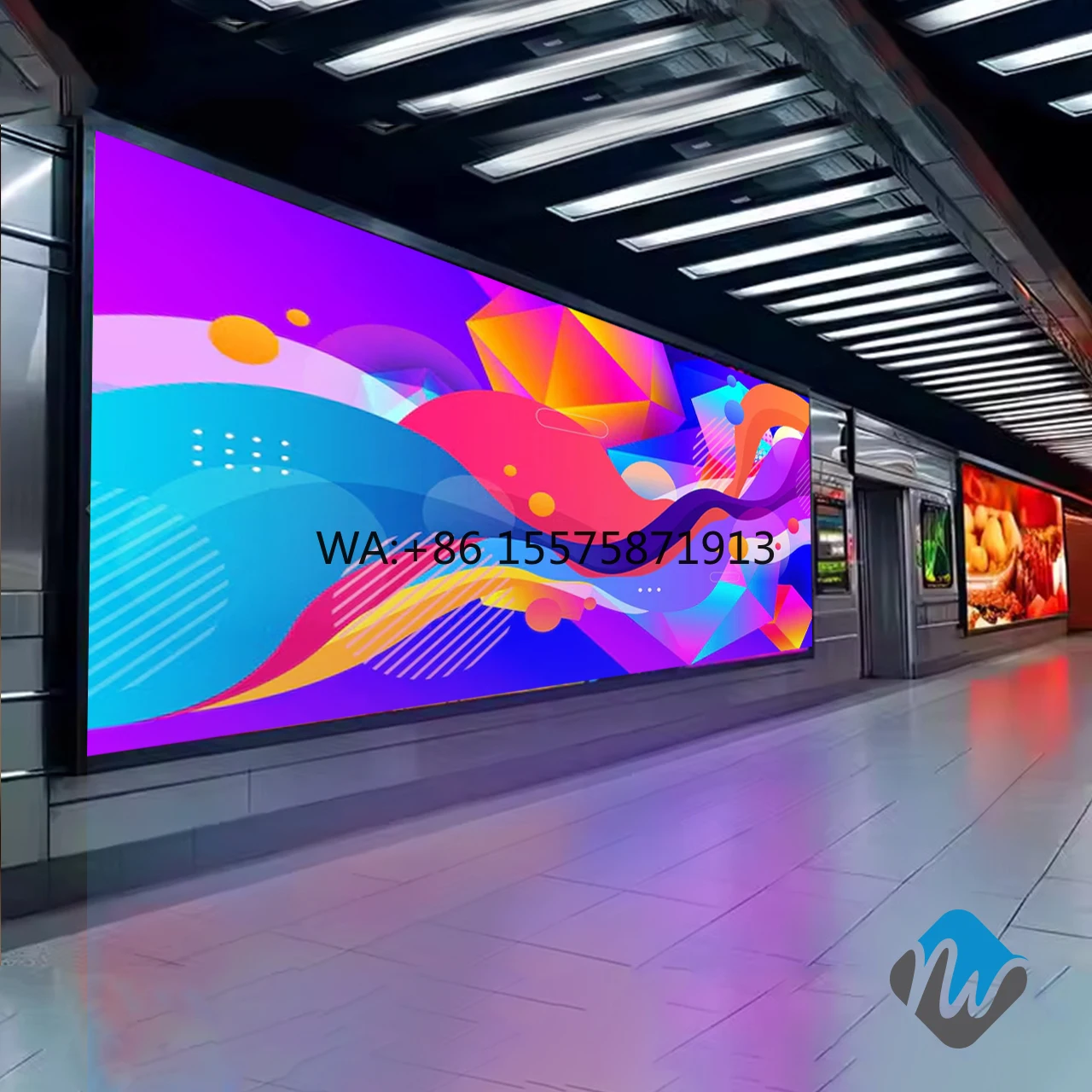 1000 * 250mm 750 * 250mm 500 * 250mm Indoor LED Display Screen for Exhibitions in School Conference Rooms Indoor Led Wall Screen