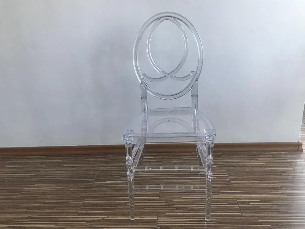 

'wholesale round back plastic dining tiffany chair padded cushion clear acrylic transparent resin wedding phoenix chairs