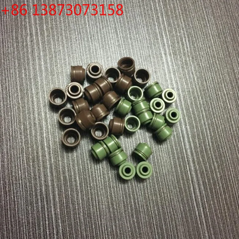 16Pcs Motorcycle Spiracle Valve Stem Oil Seal For Suzuki GSX-R400 GSXR400 RF400 78A GSF400 Bandit 79A Hyosung GT250